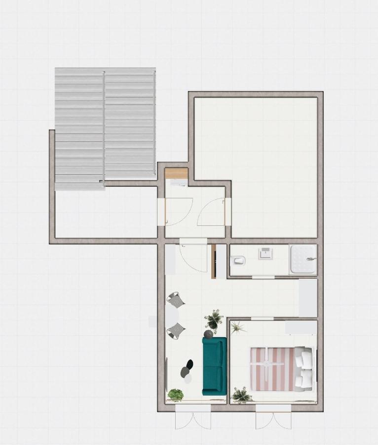 Apartamento New Stylish & Modern Studio Apart - With Sea View Pula Exterior foto